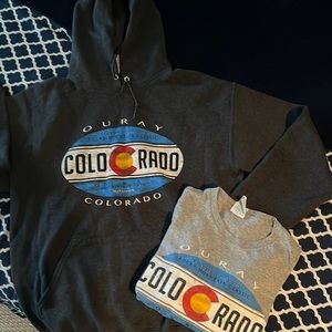 Sweatshirt Ouray Colorado and T-shirt